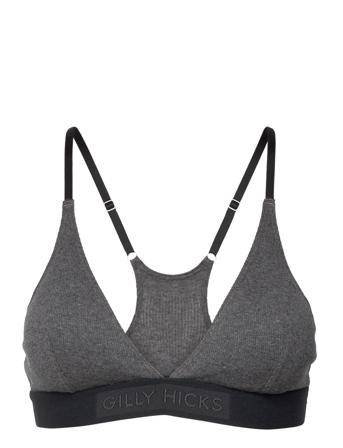 Gh Female Bralettes Lingerie Bras & Tops Soft Bras Triangle Bras Grå Gilly Hicks