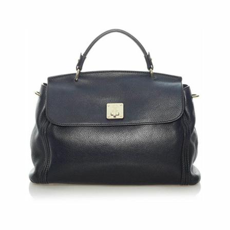 MCM Pre-owned, Handbags Zwart, Dames, Maat:ONE Size