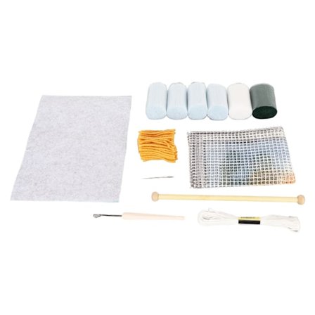 Låsekrog Tæppe Kit DIY Låsekrog Håndværkssæt til Børn Voksne Soveværelse Boligindretning Gave