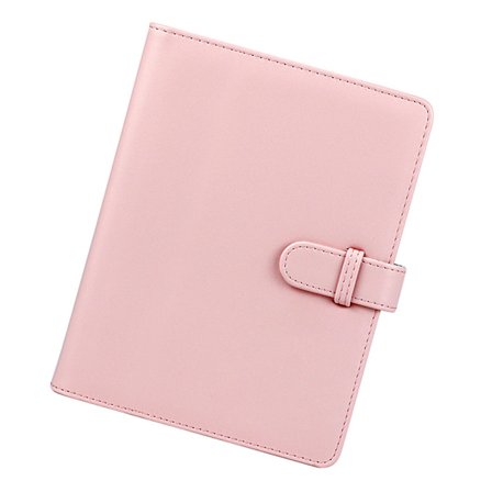 Mini Fotoalbum för Fujifilm Instax, Veganskt Läderomslag med 128 Fickor Vattentät Fotoförvaringsbok för 3-tums Direktbilder, Klar Insida