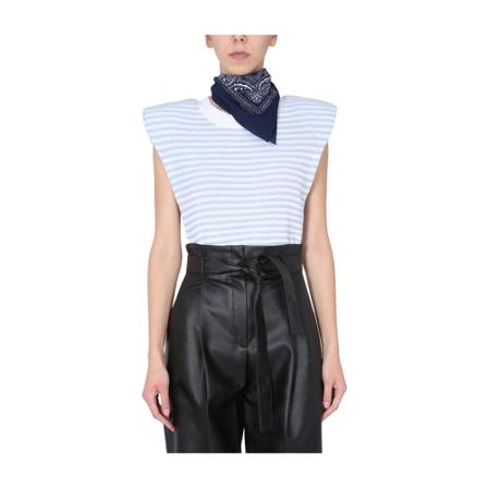 Philosophy di Lorenzo Serafini Sweater With Shoulder Straps Hvid, Dame