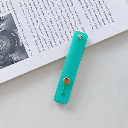 Mobilringhållare i silikon, telefonbaksida klistermärke hållare, enfärgad push-pull silikonhållare, live streaming lat person hållare