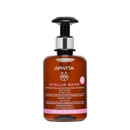 APIVITA Detergenti e Struccanti Acqua Micellare Detergente Viso e Occhi 300ml - Acqua detergente viso