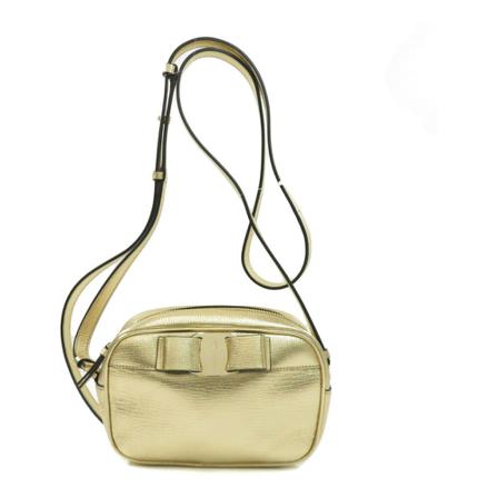 Salvatore Ferragamo Pre-owned, Pre-owned Crossbody Bag Geel, Dames, Maat:ONE Size