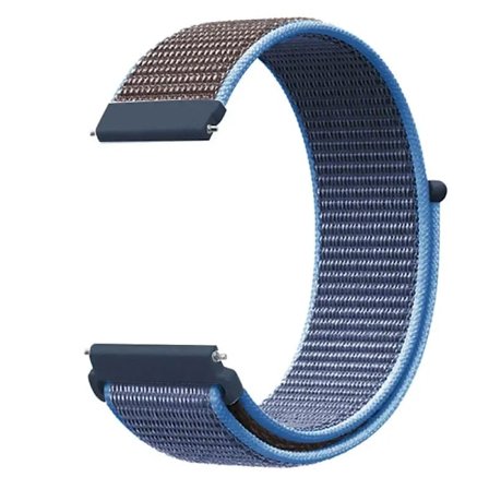 20 22mm Nylon Klockarmband För Garmin Vivoactive 3 4 5/Venu 2 Plus/Venu 3/Forerunner 55 158 265 965 745 645 255 Music Loop Armband