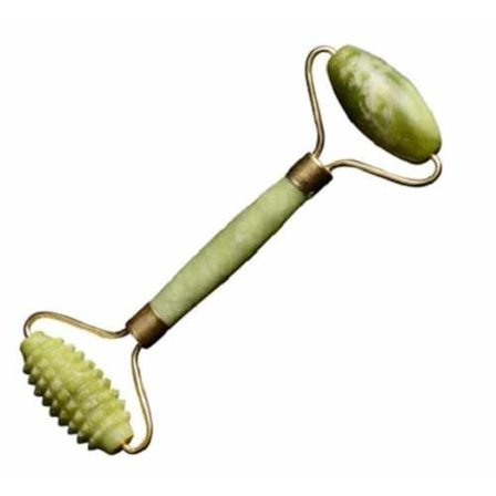 Jade Roller, jagged - Green