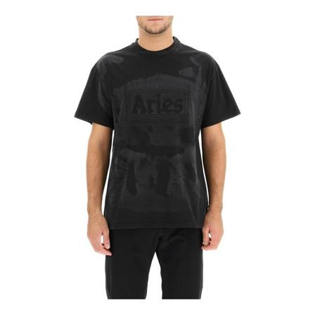 Aries, T-Shirts Czarny, Mężczyzna, Rozmiar: XL