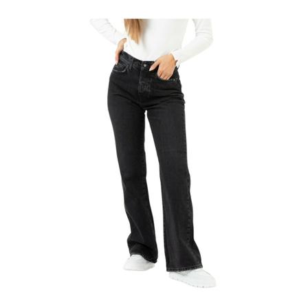 Amish Boot-cut Jeans Sort, Dame, Størrelse: W25