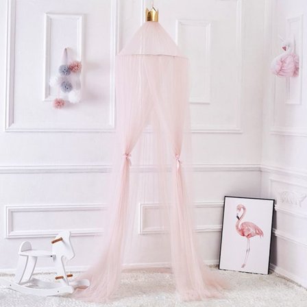 Senghimmel baldakin baby seng 100% polyester baldakin myggnetting KLB