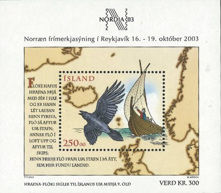 Island 2003 - AFA 1017 - Miniark - Postfrisk