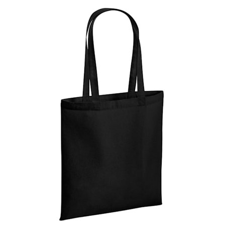 Westford Mill Bomull Återvunnen Tote Bag One Size Svart
