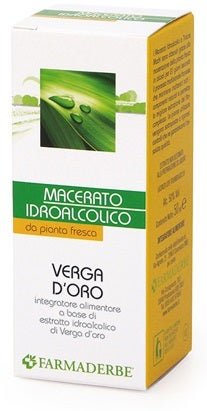 Farmaderbe Verga D'oro Macerato Idroalcolico 50ml