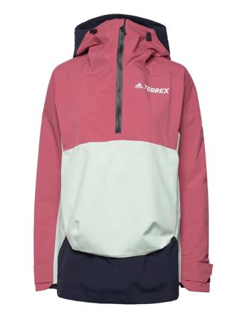 Terrex 2-Layer Non-Insulated Snow Anorak Outerwear Sport Jackets Multi/mønstret Adidas Performance