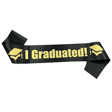 2023 Graduation Sash Graduated Satin GULL