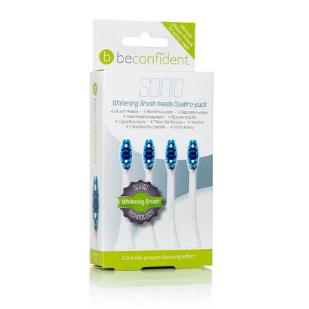 Beconfident Sonic Toothbrush heads 6 stk, Medicin & Pleje, Mund & Tandpleje, Tandblegning