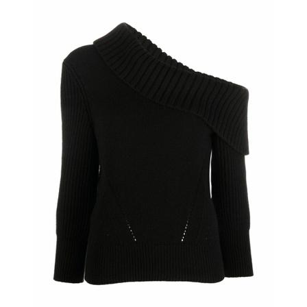 Alexander McQueen Sleeveless Strik Sort, Dame Slipover