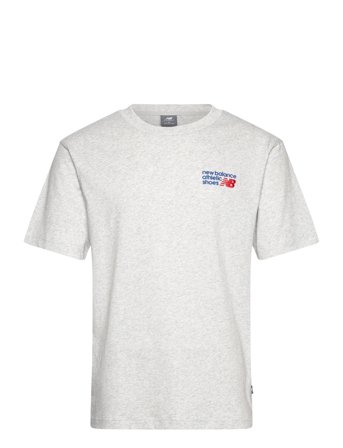 New Balance Athletics Premium Logo T-Shirt - Grey - L