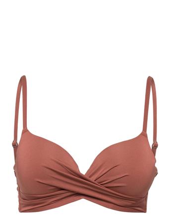 Swim Bra Love Tshirt Orange Lindex