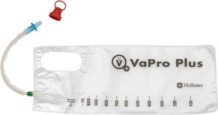 Vapro Vapro Plus kateter med oppsamllingspose, til kvinner, 74142, Ch 14, nelatin, lengde 20 cm, 30 stk.