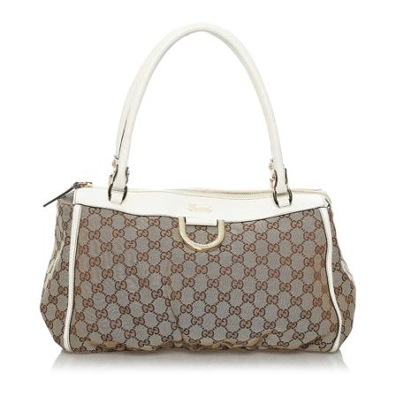Gucci Vintage, Pre-owned Shoulder Bag Bruin, Dames, Maat:ONE Size