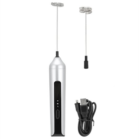 Håndholdt Elektrisk USB-Lading Eggpisker Melkeskummer Mixer Kjøkkenutstyr