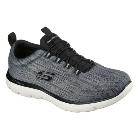 Skechers Sneakers Grå, Herre, Størrelse: 44 EU