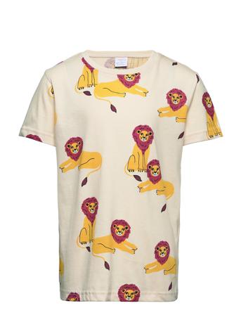 Top Ss Aop Djungle T-shirt Multi/mønstret Lindex