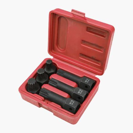 Hjulnavshylsor 1/2" 6 st.