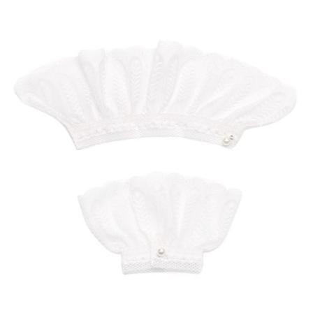 1Pair Fake Sleeve Irrotettavat hihansuut VALKOINEN white