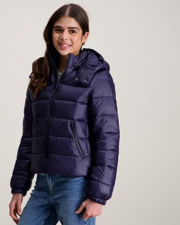 Gina Tricot Young Y puffer jacket Blå Jakker Pige - Kids Brand Store