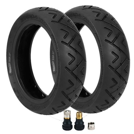 2 250 * 64 vakuumdekk med 2 rette dyse-luftdyser egnet for Xiaomi 4Ultra og Navee S65 dekk