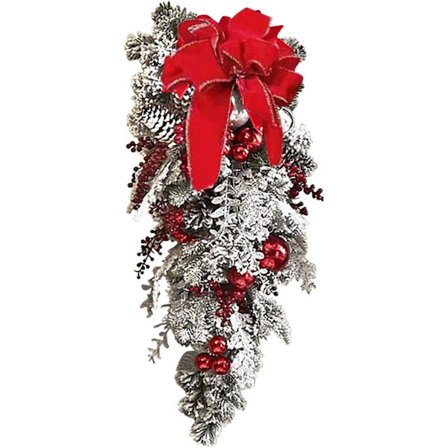 Julepynt-salg Krans Dørhengende Julepynt Julekrans Pilnett på Stående Trepynt Tittekanin