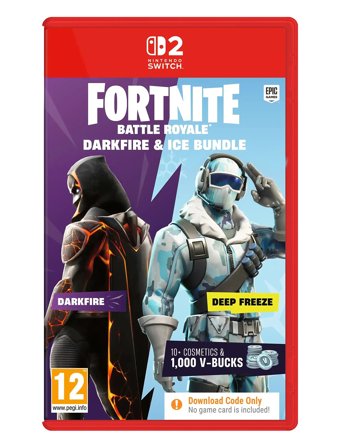 U&I Switch 2 Fornite Darkfire & Ice Bundle - Red - ONE SIZE