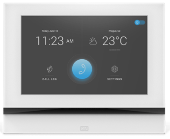 AXIS I5304 WHITE 7IN TOUCHSCREEN ANSWERING UNIT WITH PANL