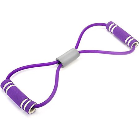 Kuvion 8 vastuskuminauha, rintaharjoitusnauha, vaahtokahvalla, kestävä