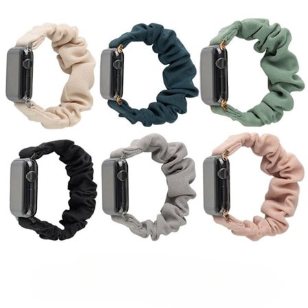 6-pak fleksible urremme - Kompatible med Apple Watch 38/40/41mm remme - Til iWatch-serien