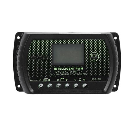 LCD-solpanelbatterikontroller, laddningsregulator, PWM KLB