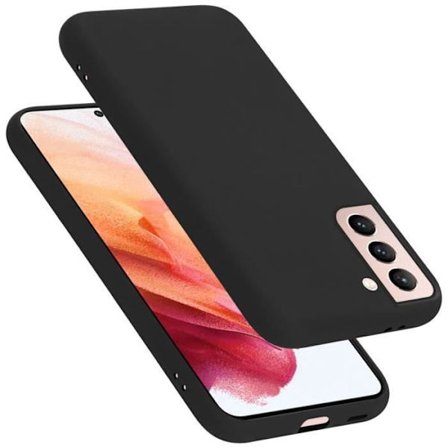 Fodral till Samsung Galaxy S22 Skal i LIQUID BLACK Fodral Skydd i silikon TPU mobiltelefon