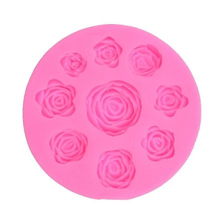 Gör-det-själv Form 9-håls Form Fondantkaka Lera Form