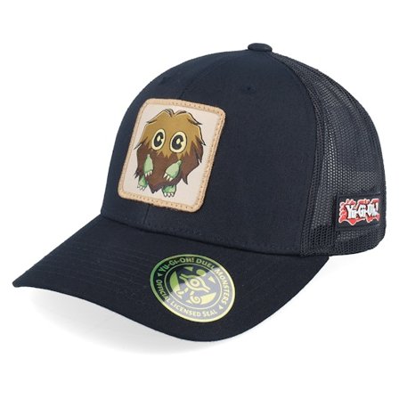 Yu-Gi-Oh! - Schwarz trucker Cap - Kuriboh Black Trucker - Yu-Gi-Oh @ Hatstore