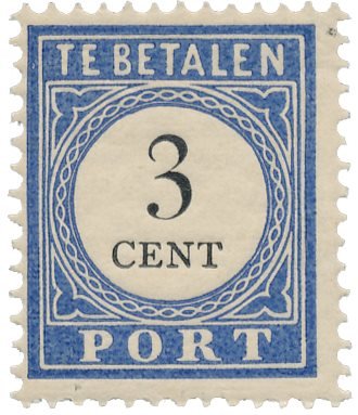 Holland 1894-1910 - Portomærker NVPH P17 - Postfrisk