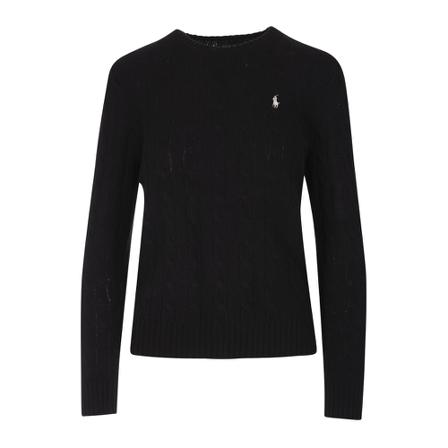 Ralph Lauren, Sweater Czarny, Kobieta, Rozmiar: M