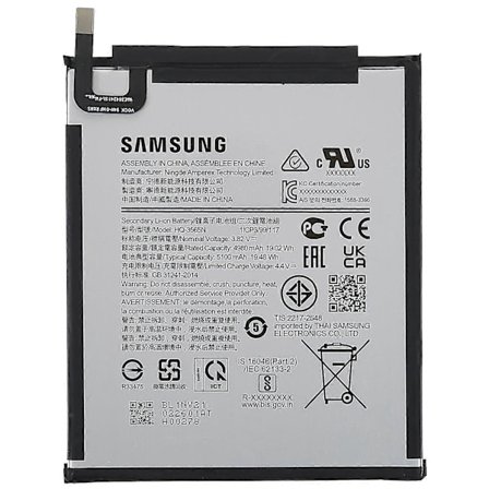 För Samsung Galaxy Tab A7 Lite 8.7 tum 3.82V 4980mAh Li-jon Polymer Batteri Ersättningsdel (Encod