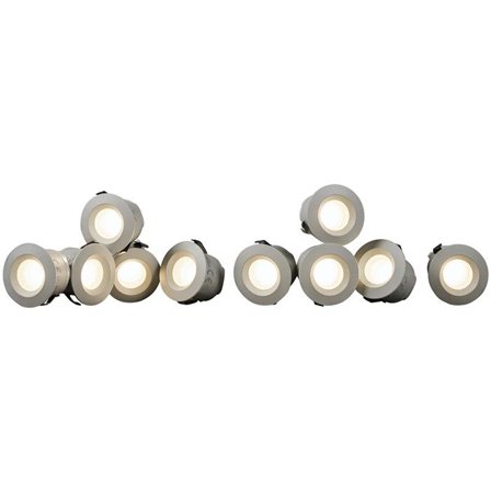 Hide-a-Lite Core Smart Downlight 45°, hvit, 3000 K, 10-pakk, Belysning