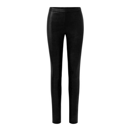 Depeche Plain Legging with Zip at Top Sort, Dame