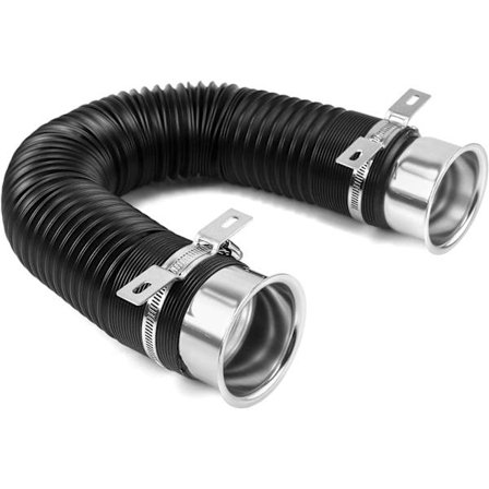 Kylmän ilmanottoputki 76mm, laajennettavissa 80 cm, yleiskäyttöinen suora imusarja