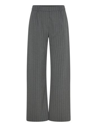 Weekday Relaxed Mid Rise Pleated Suiting Trousers - Grey - 34