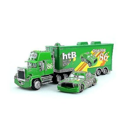 Disney Pixar Cars 2 Lynet McQueen Kongen Chick Hick Mater Mack
