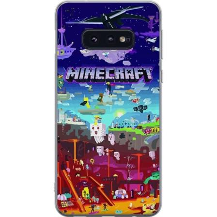 Samsung Galaxy S10e Cover / Mobilcover - MineCraft