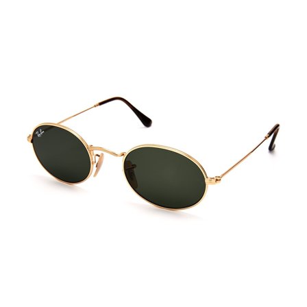Ray-Ban Oval flat lenses - RB3547N 001 4821 i Guld Metal
